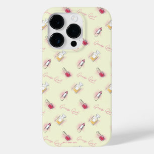 ゴシップ女の子リップスティック&香水パターン Case-Mate iPhone 14 PROケース