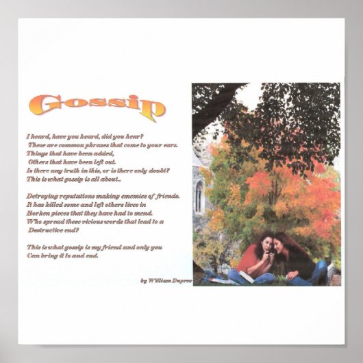 ゴシップ01 ポスター (正面)