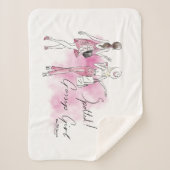 ゴシップ・ガール – まだら！ シェルパブランケット (正面)