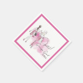 ゴシップ・ガール – まだら！ スタンダードカクテルナプキン (角)