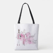 ゴシップ・ガール – まだら! トートバッグ (裏面)