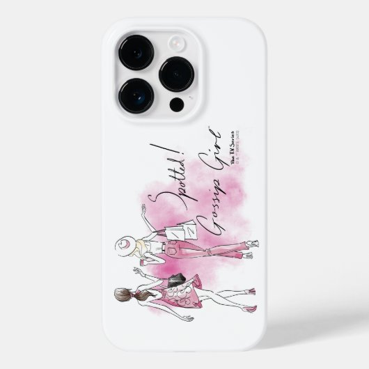 ゴシップ・ガール – まだら！ Case-Mate iPhoneケース (裏面)