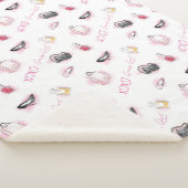 ゴシップ・ガール・メイクアップ・パターン シェルパブランケット (3/4)