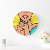 ゴシップ・ガール ラージ壁時計 (ホーム)