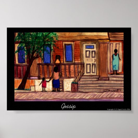 ゴシップ ポスター (正面)
