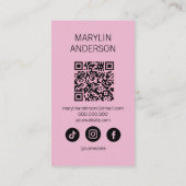 ゴシッミニマルクコンパクト粉末化粧 名刺 (裏面)