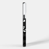 ゴシッモダンクエレガントブラックハイビスカスフローラスリム Case-Mate iPhoneケース (裏面 / 右)