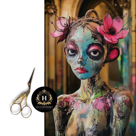 ゴシッユニーククお洒落ガルゴイル・デクページ 薄葉紙