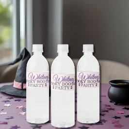 ゴシッ不気味クの誕生日ガールアフロパフ ペットボトルラベル