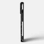 ゴシッ不気味クスカルブラック&グレー Case-Mate iPhoneケース (裏面 / 左)