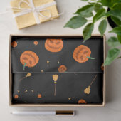 ゴシッ不気味クハロウィーンデコペティッシュペーパー 薄葉紙 (ギフト)