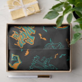 ゴシッ不気味クハロウィーンデコペティッシュペーパー 薄葉紙 (ギフト)