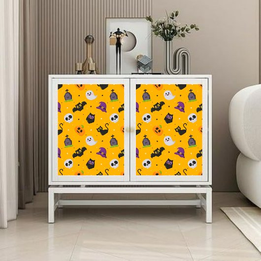 ゴシッ不気味クハロウィーンデコペティッシュペーパー 薄葉紙