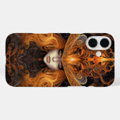 ゴシッ不気味ク型オレンジタロットカード女性 Case-Mate iPhoneケース (裏面 (横))