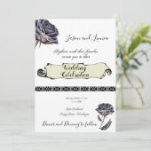 ゴシッ予測できなク旧イングリッシュバラヴィンテージルクス 招待状 (スタンド正面)