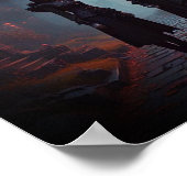 ゴシッ保クデザインまたは独自の ポスター (角)