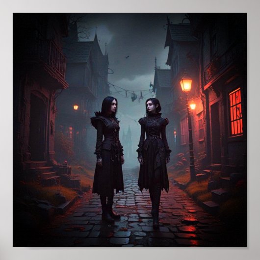 ゴシッ保クデザインまたは独自の ポスター (正面)