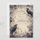 ゴシッ幽霊のよく出るククロウハロウィーンナイト 招待状 (正面)