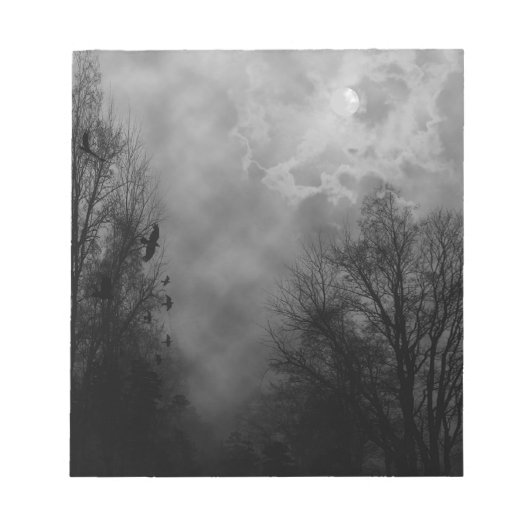 ゴシッ幽霊のよく出るク空 ノートパッド (正面)