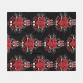 ゴシッ最高のクギフトアクセサリー フリースブランケット (正面(横))