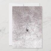 ゴシッ素朴クTil死Do米国パーティーブライダルシャワー 招待状 (裏面)