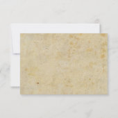 ゴシッ結婚ク感謝していの車Dark Flowersヴィンテージ サンキューカード (裏面)