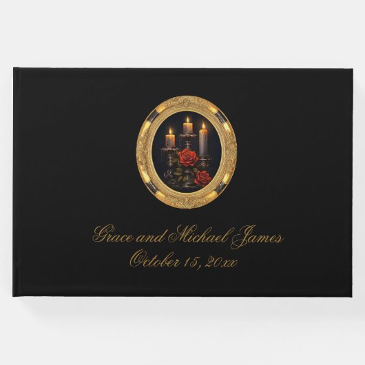 ゴシッ結婚ク風の客書 ゲストブック (正面)