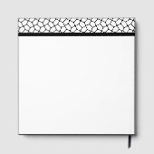 ゴシッ結婚トズゲストブック – 白黒蛾 ゲストブック (裏面)