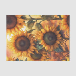 ゴシッ絵を描ク温帯ヒマワリ紙 薄葉紙