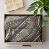 ゴシッ華美ク抽象芸術流動金属 薄葉紙 (ギフト)