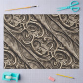 ゴシッ華美ク抽象芸術流動金属 薄葉紙 (クラフト)
