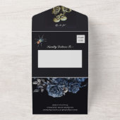 ゴシユニークック結婚ス オールインワン招待状 (外側)