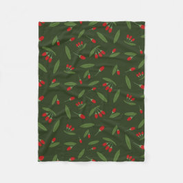 ゴジベリー フリースブランケット