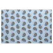 ゴジュウカラ飛翔オリジナル写真 ファブリック (ファットクウォーター)
