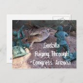 ゴジラが議会を席巻 ポストカード (正面/裏面)
