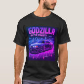 ゴジラオン通り Tシャツ (正面)