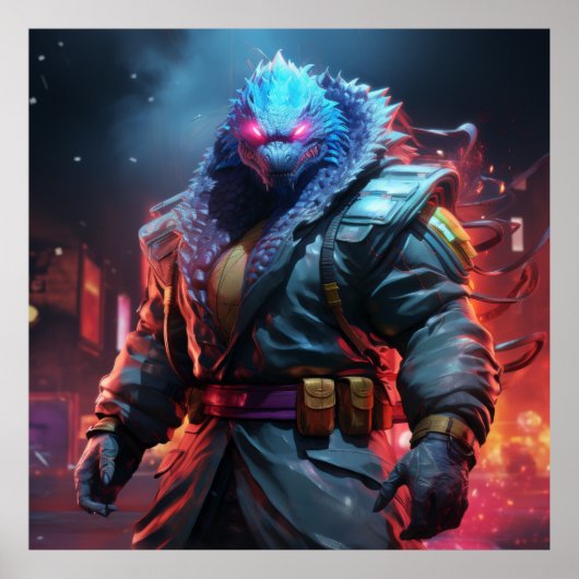 ゴジラズ通りファイターキャラクター選択Pos ポスター (正面)