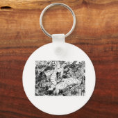 ゴジラ中陰部 キーホルダー (正面)