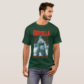 ゴジラ キング オブ モンスターズ 東京 日本 赤文字 Tシャツ (正面フル)