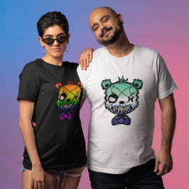 ゴスゲイ・MLMプライドフラグカラーベア Tシャツ