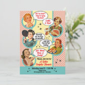 ゴスシピンハウスワイプツブールシャワー 招待状 (スタンド正面)