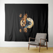 ゴストリー・スロッスのミッドナイトクラシック・ハントTシャツ タペストリー (インサイチュ(横))