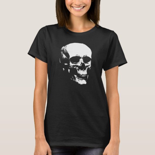ゴスファッションスカル Tシャツ (正面)