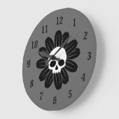 ゴスフラワー ラージ壁時計 (傾斜)