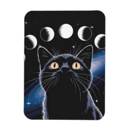 ゴスブラックキャット、ゴスギフト、魔女の時間の黒猫 マグネット