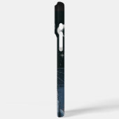 ゴスブラックキャット、ゴスギフト、魔女の時間の黒猫 Case-Mate iPhoneケース (裏面 / 左)