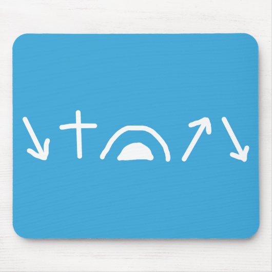 ゴスペルアローズマウスパッド マウスパッド (正面)