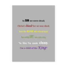 ゴスペルメッセージはがき