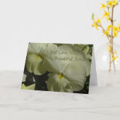 ゴスペルメッセージ付きキリスト教徒の受刑者カード カード (黄色い花)