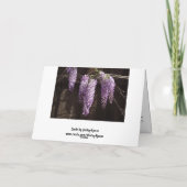 ゴスペルメッセージ付きクリスチャンカード シーズンカード (裏面)